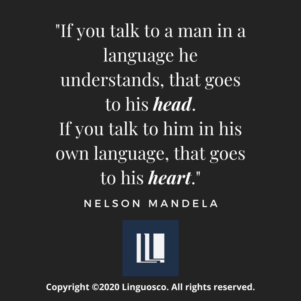 Powerful 2020 Quotes: Talking in A Language That One Understands