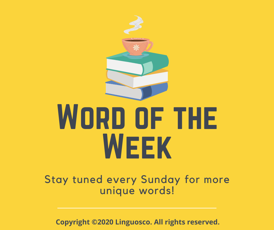 Word of the Week - October 2020